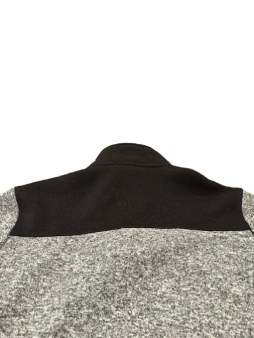 Eddie Bower Men's Heather Gray Quarter-Zip Sweater Pullover Size XXL